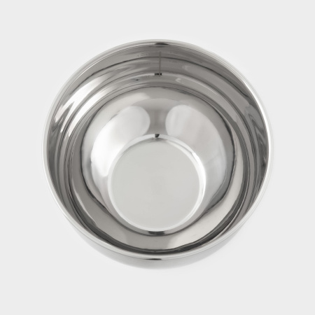 Миска металлическая с мерной шкалой 1,4л (D17см)