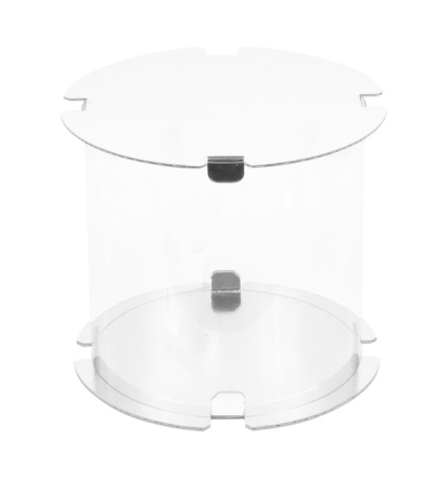 Коробка для торта ТУБУС 160х160мм БЕЛАЯ