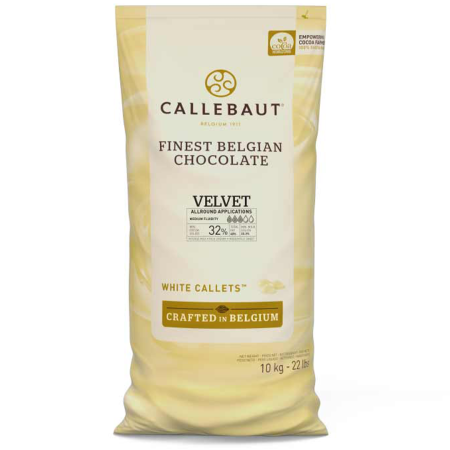 Белый шоколад Callebaut VELVET 10кг