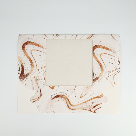 Коробка для БЕНТО+5 капкейков ДЛЯ ТЕБЯ 25х25х10см