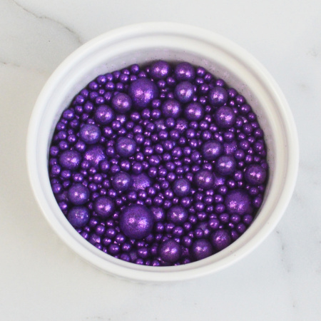 Драже зерновое в глазури ЖЕМЧУГ (фиолетовый) БЛЕСК №707 (75 грамм) Драже зерновое в глазури ЖЕМЧУГ (фиолетовый) БЛЕСК №707 (75 грамм)