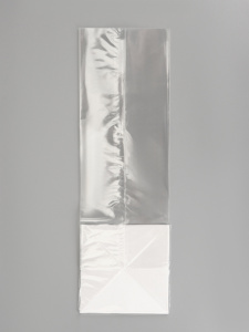 Пакет с жестким дном 14х14х45см (прозрачный) 1 штука