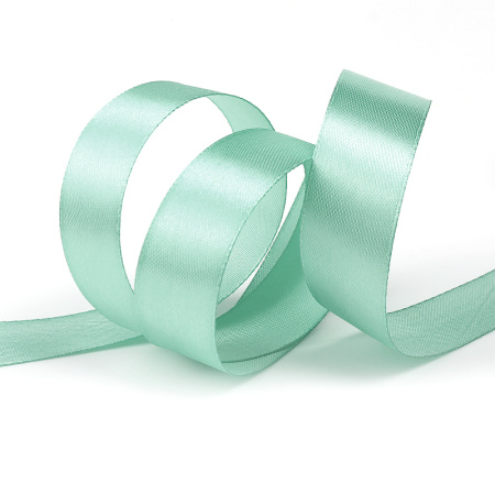 Лента атласная 2см мятная (катушка 27,4м) 4314 Лента атласная 2см мятная (катушка 27,4м) 4314