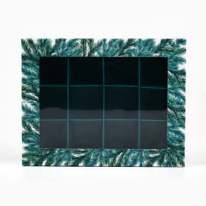 Коробка на 12 конфет ЕЛОЧНЫЕ ИГРУШКИ 14,4х18,4х3,8см