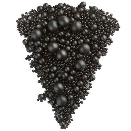 Драже зерновое в глазури ЖЕМЧУГ черный микс №159 (75 грамм) Драже зерновое в глазури ЖЕМЧУГ черный микс №159 (75 грамм)